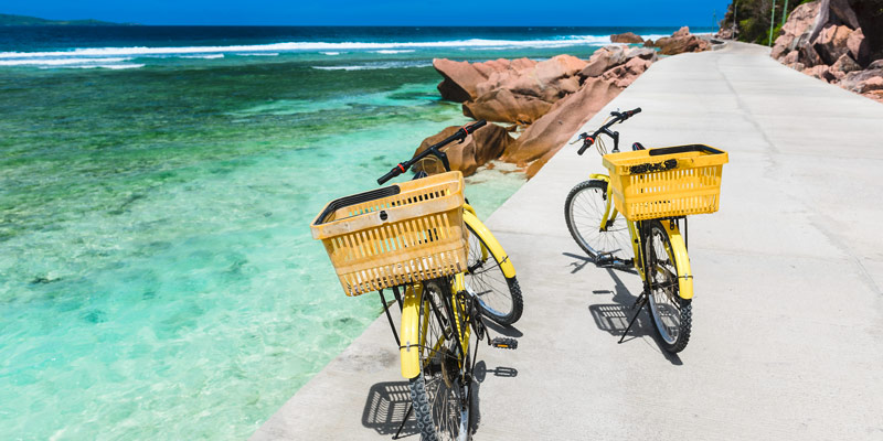 bikes-on-seychelles-island